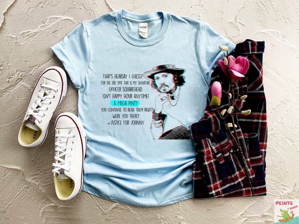 Johnny Depp Quotes Shirt