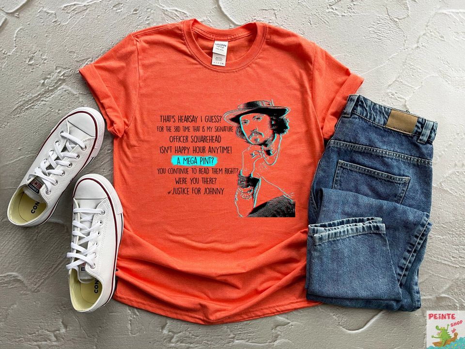 Johnny Depp Quotes Shirt