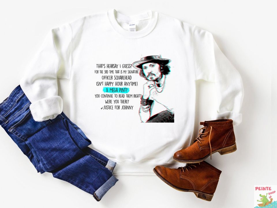 Johnny Depp Quotes Shirt
