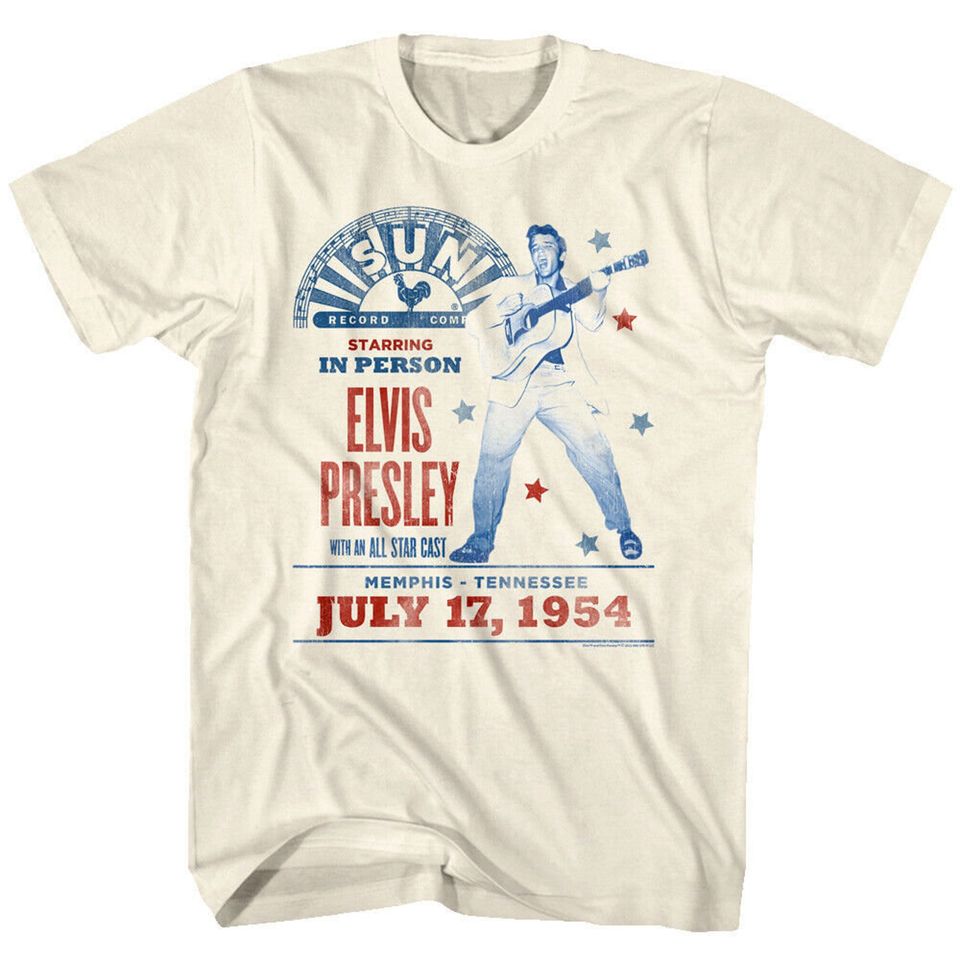 Elvis Presley Starring in Person T Shirt