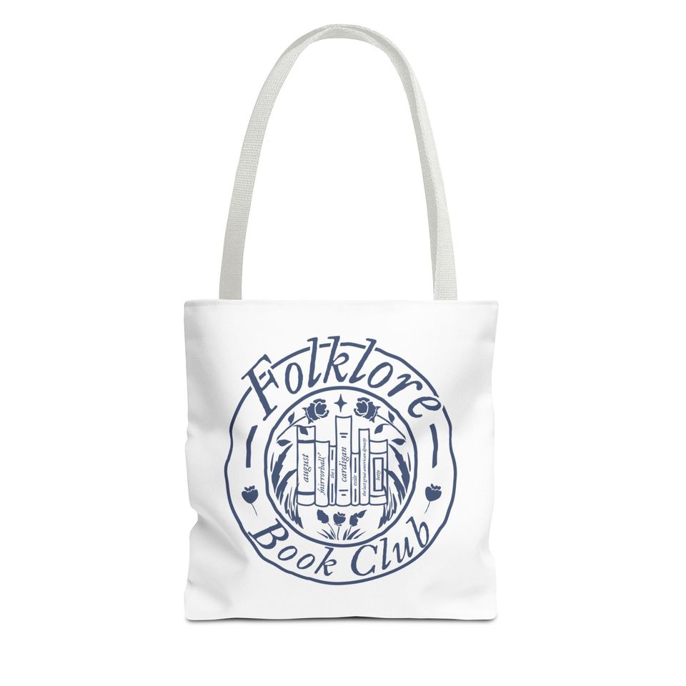 Folklore Book Club Tote Bag | Taylorr Inspired Tote Bag | Folklore Inspired Tote Bag