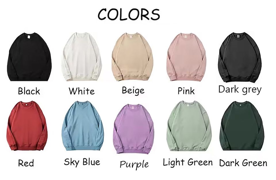 Halloween Sugar Cookies Embroidered Crew Neck Sweatshirt