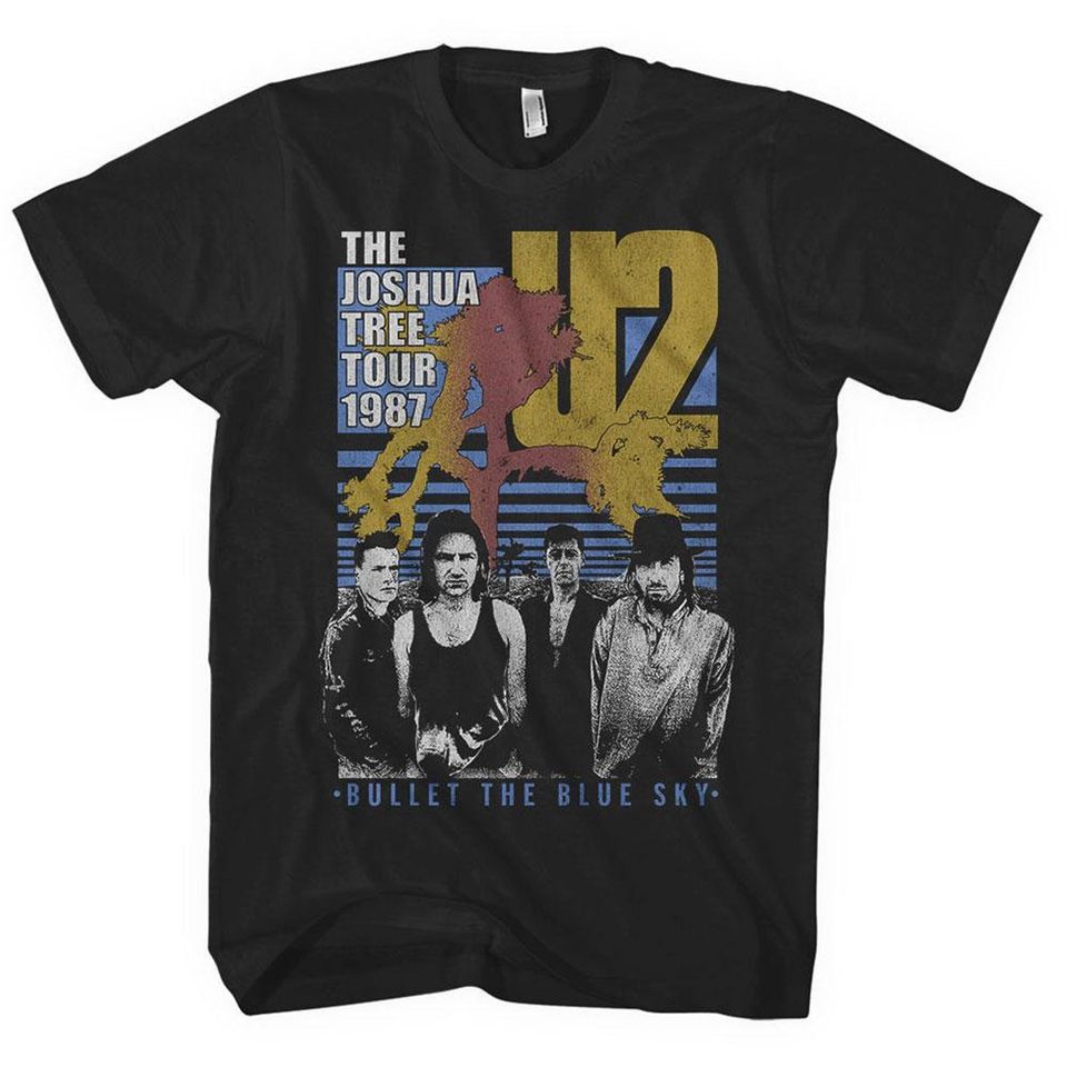U2 Bullet The Blue Sky T Shirt