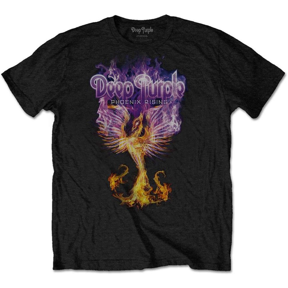 Deep Purple Unisex Tee: Phoenix Rising