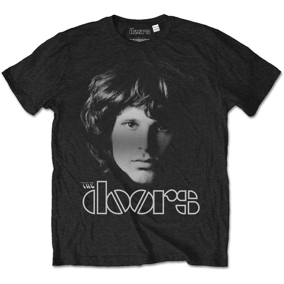 The Doors Unisex Tee: Jim Halftone