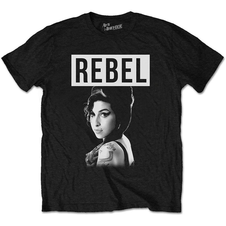 Amy Winehouse Unisex Tee: Rebel