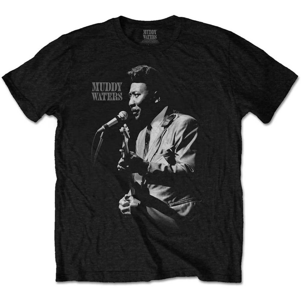 Muddy Waters Unisex Tee: Muddy Live