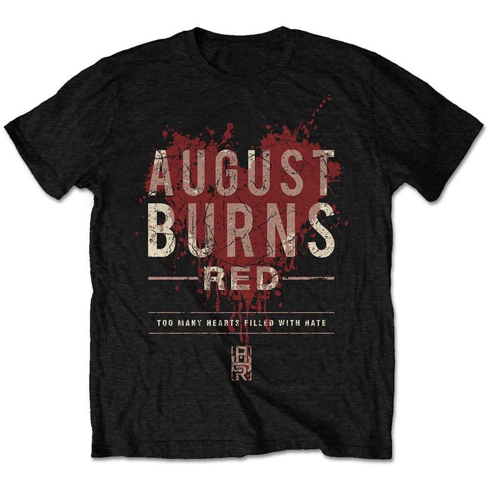 August Burns Red Unisex Tee: Hearts Filled