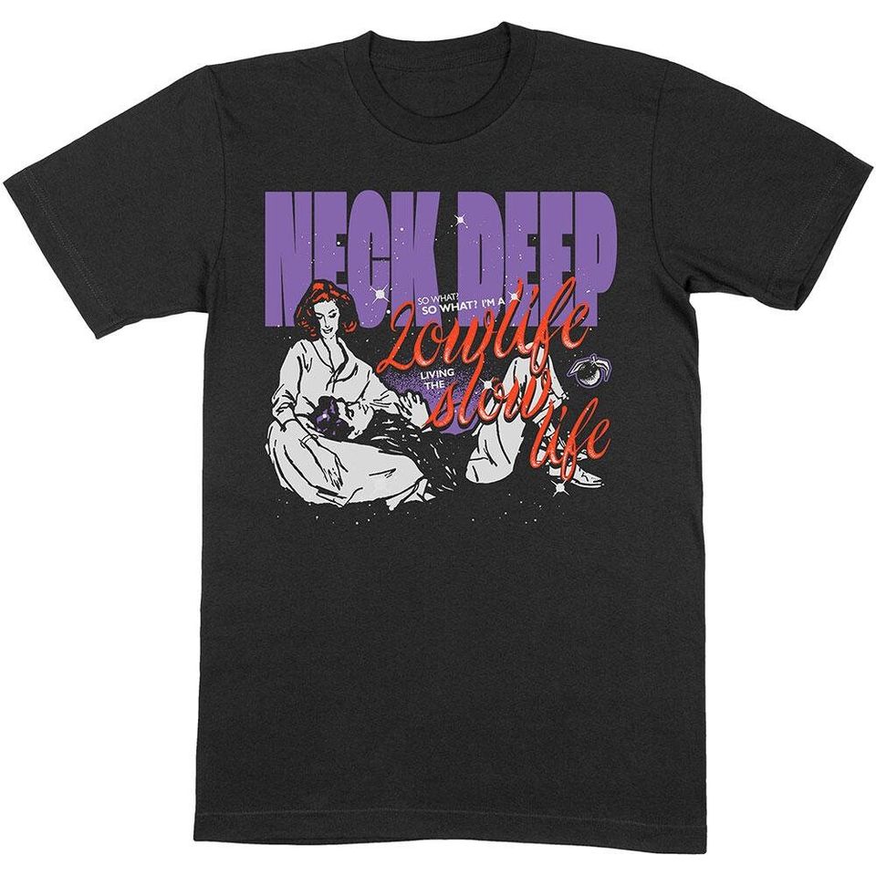 Neck Deep Unisex Tee: Lowlife Couple
