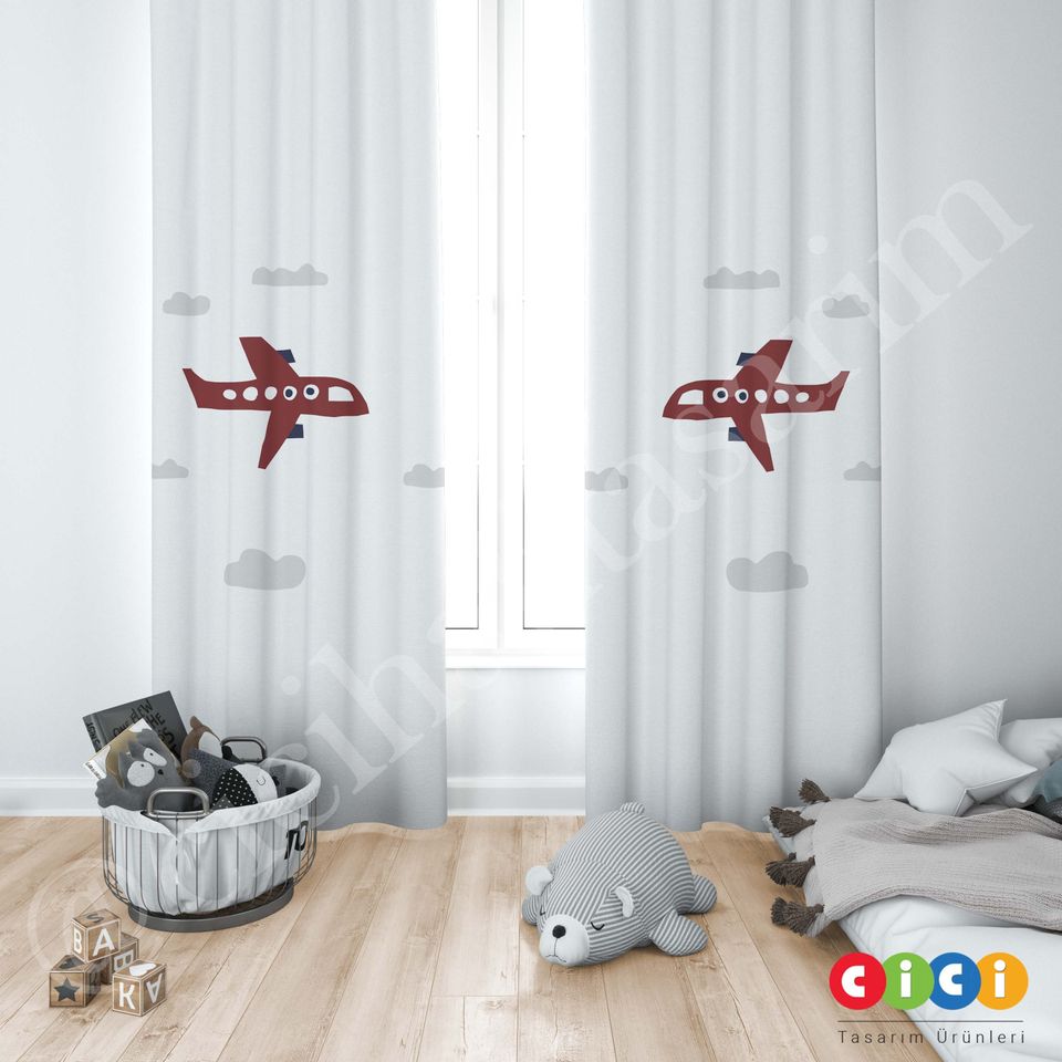 Airplane Window Curtains