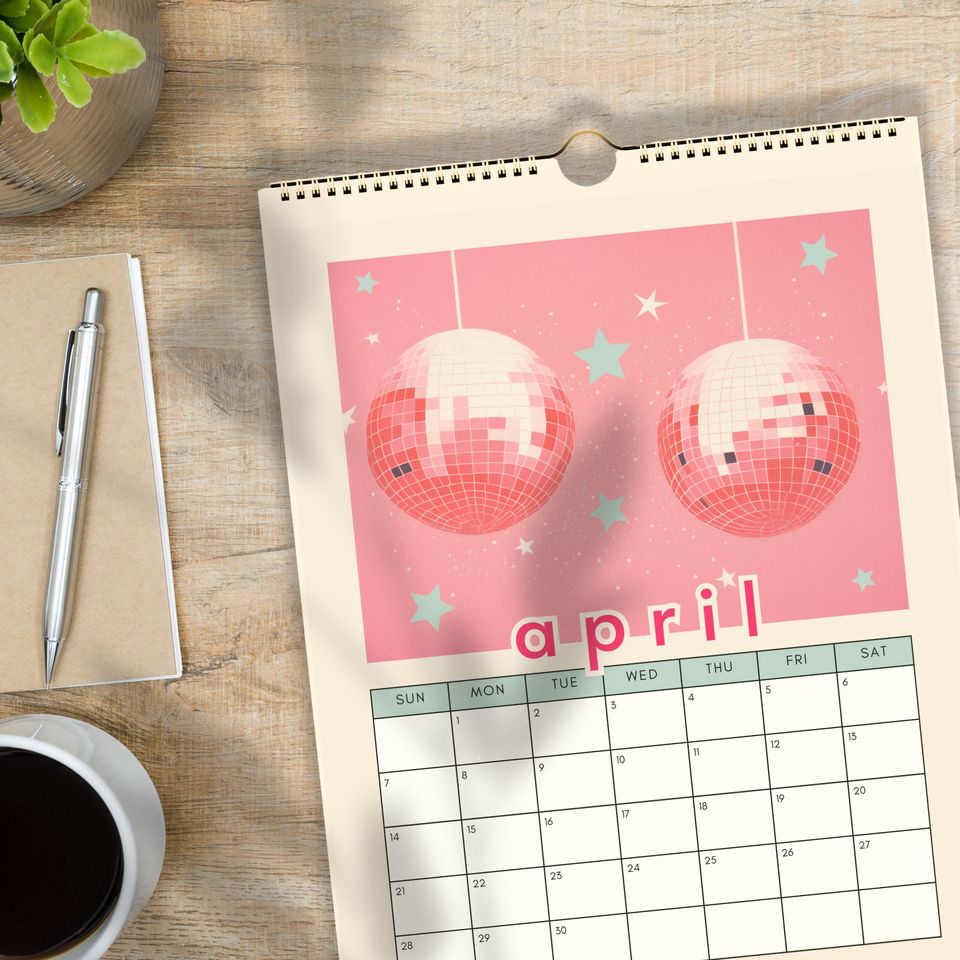 2024 Disco Ball Calendar