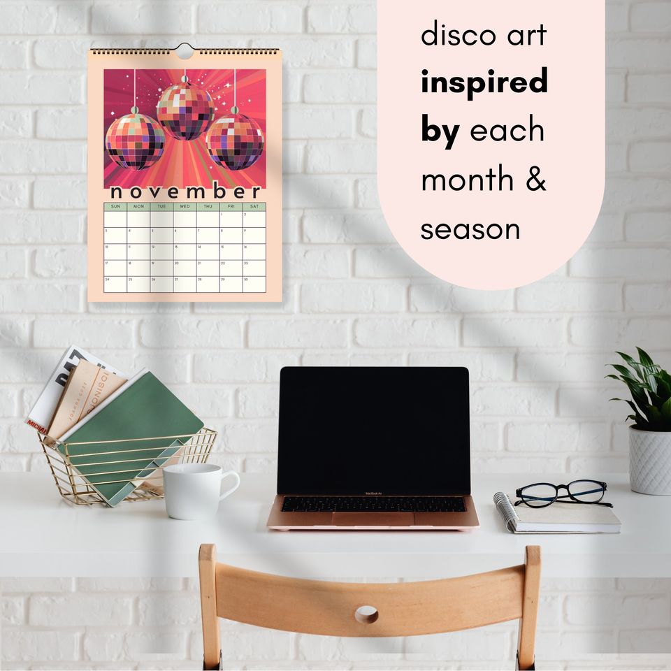 2024 Disco Ball Calendar
