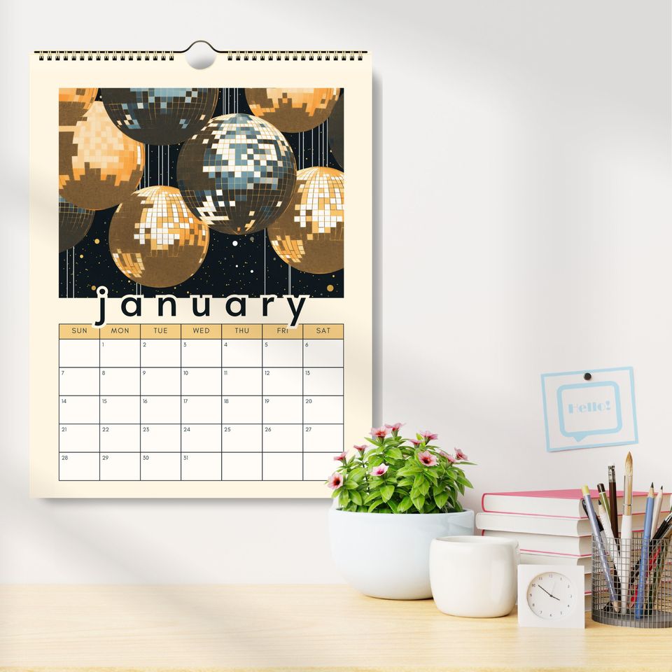 2024 Disco Ball Calendar