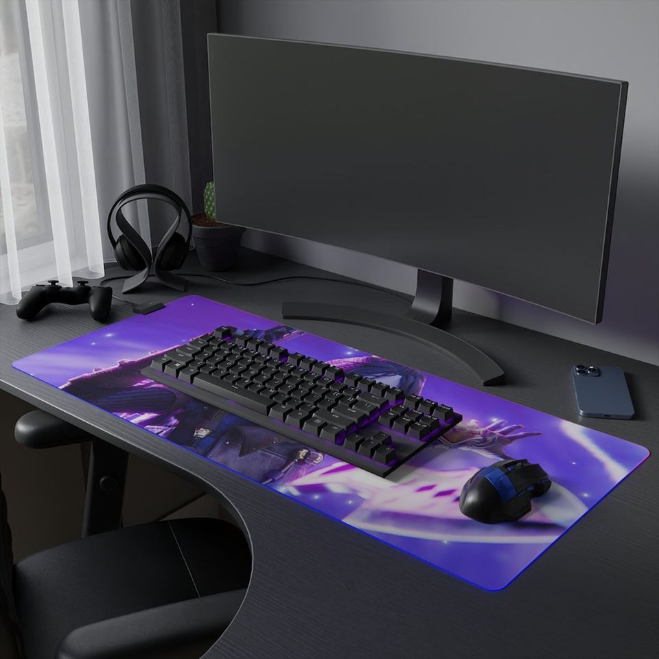 Wraith (Apex Legends) LED Gaming Mouse Pad