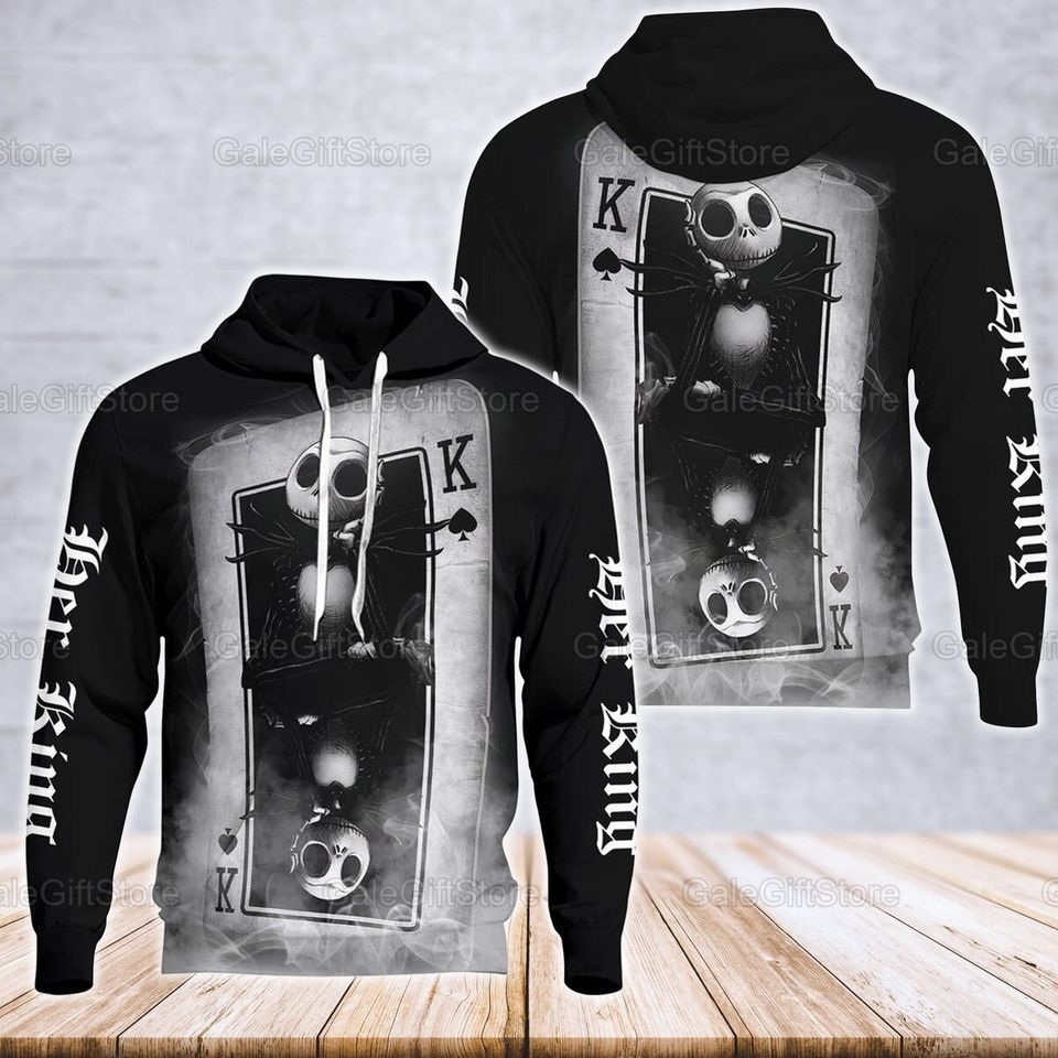 Jack Skellington And Sally Couple Hoodie