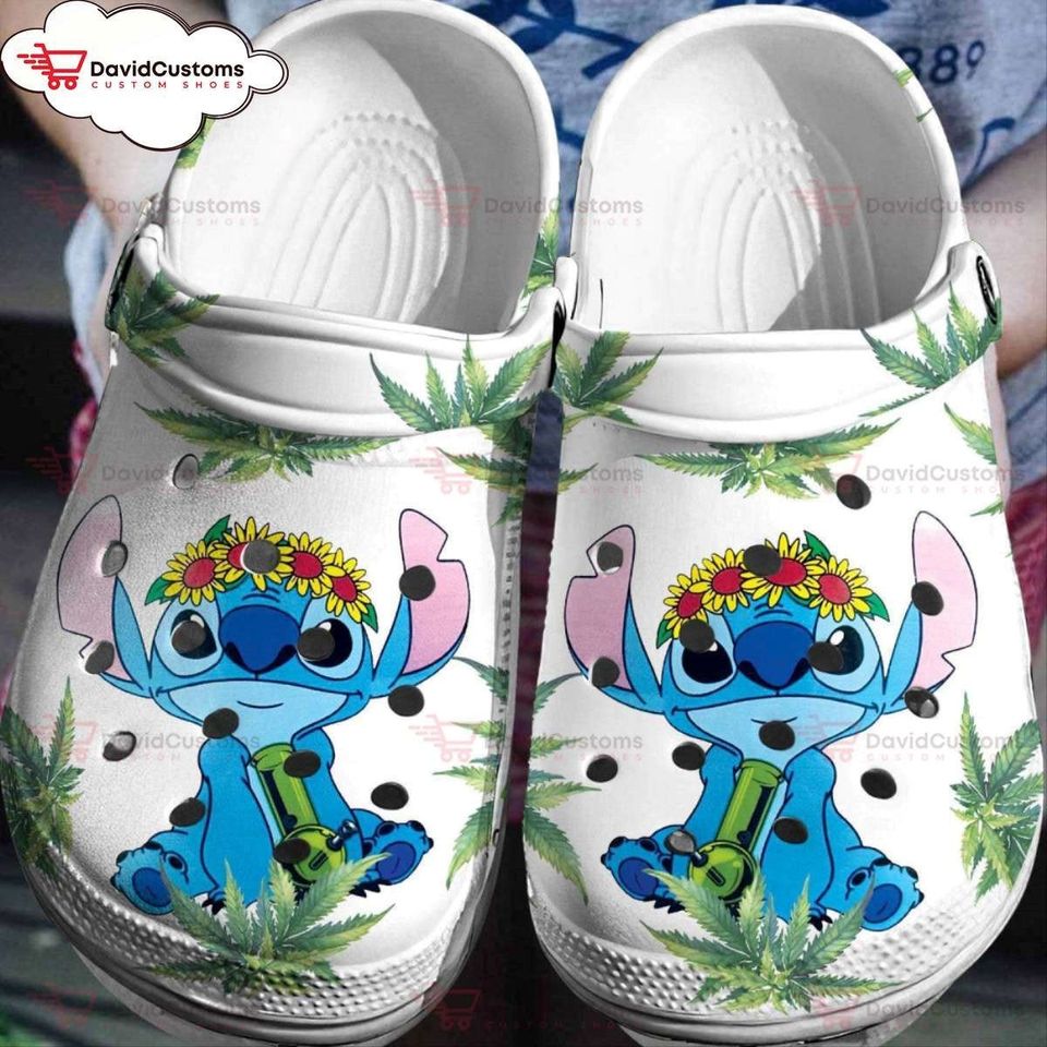 Experiment 626 Footwear Aloha Stitch 3D Clog Shoes