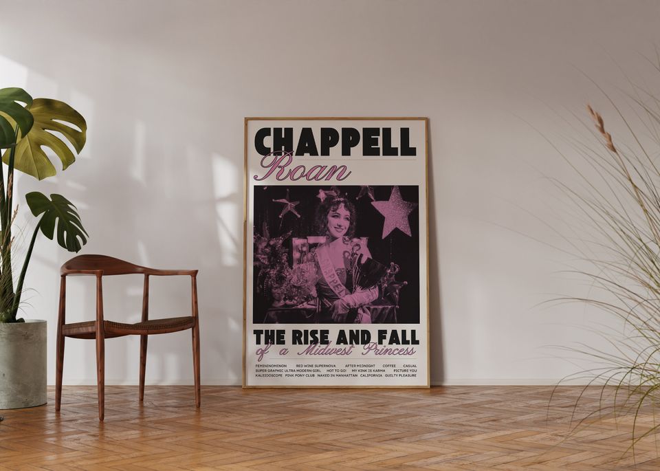 Chappell Roan Midwest Princess Poster Print