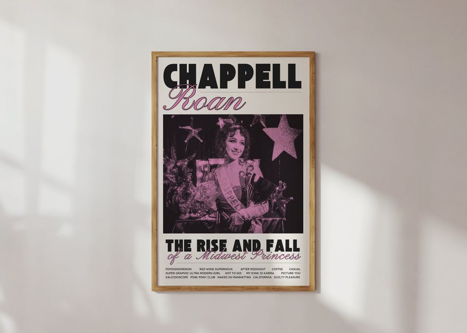 Chappell Roan Midwest Princess Poster
