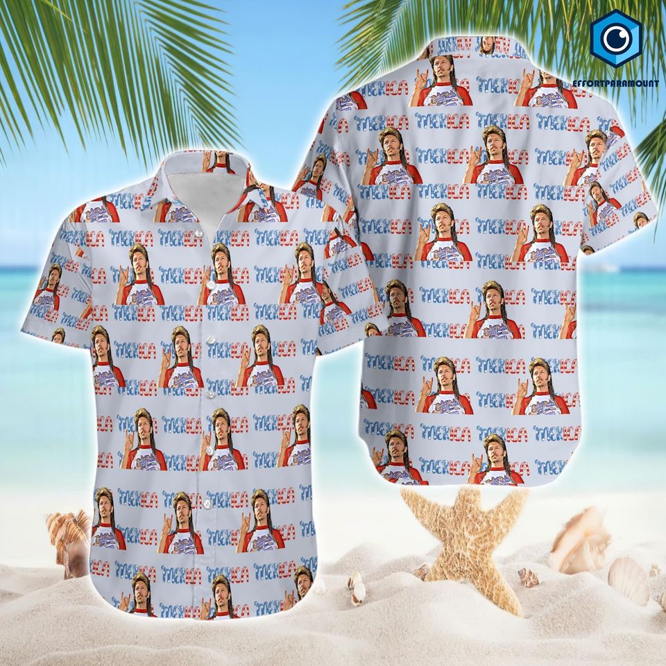 Joe Dirt 'Merica 4th Of July Hawaiian Shirt