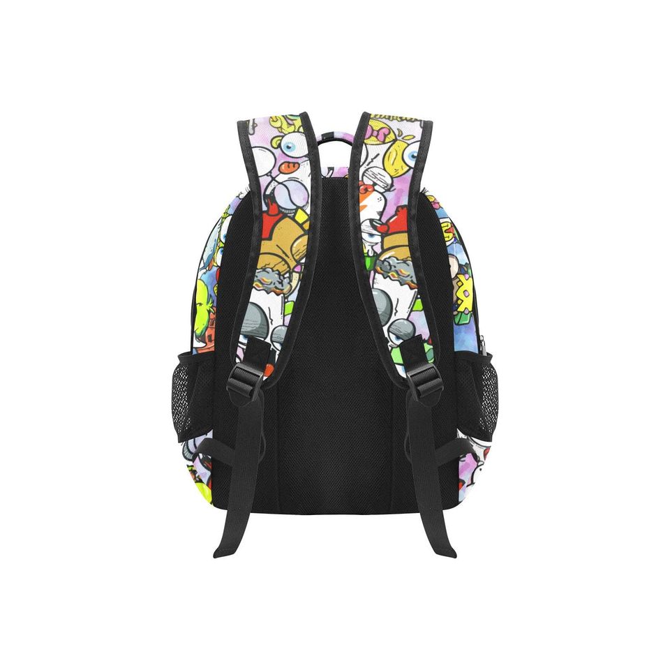 Backpack School Backpack Big Bag School Rucksack Cartoon Gift Comics