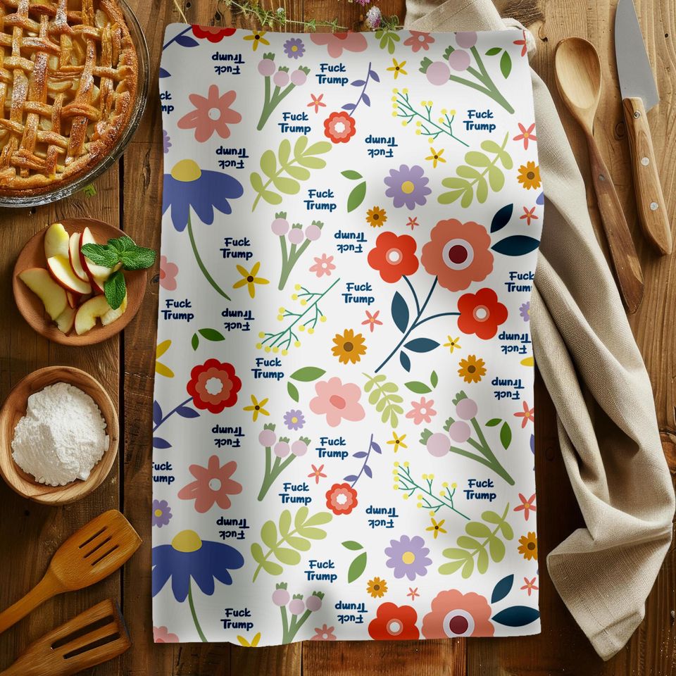 Hand Towel, Floral Kitchen Towel, Bathroom Towel Set