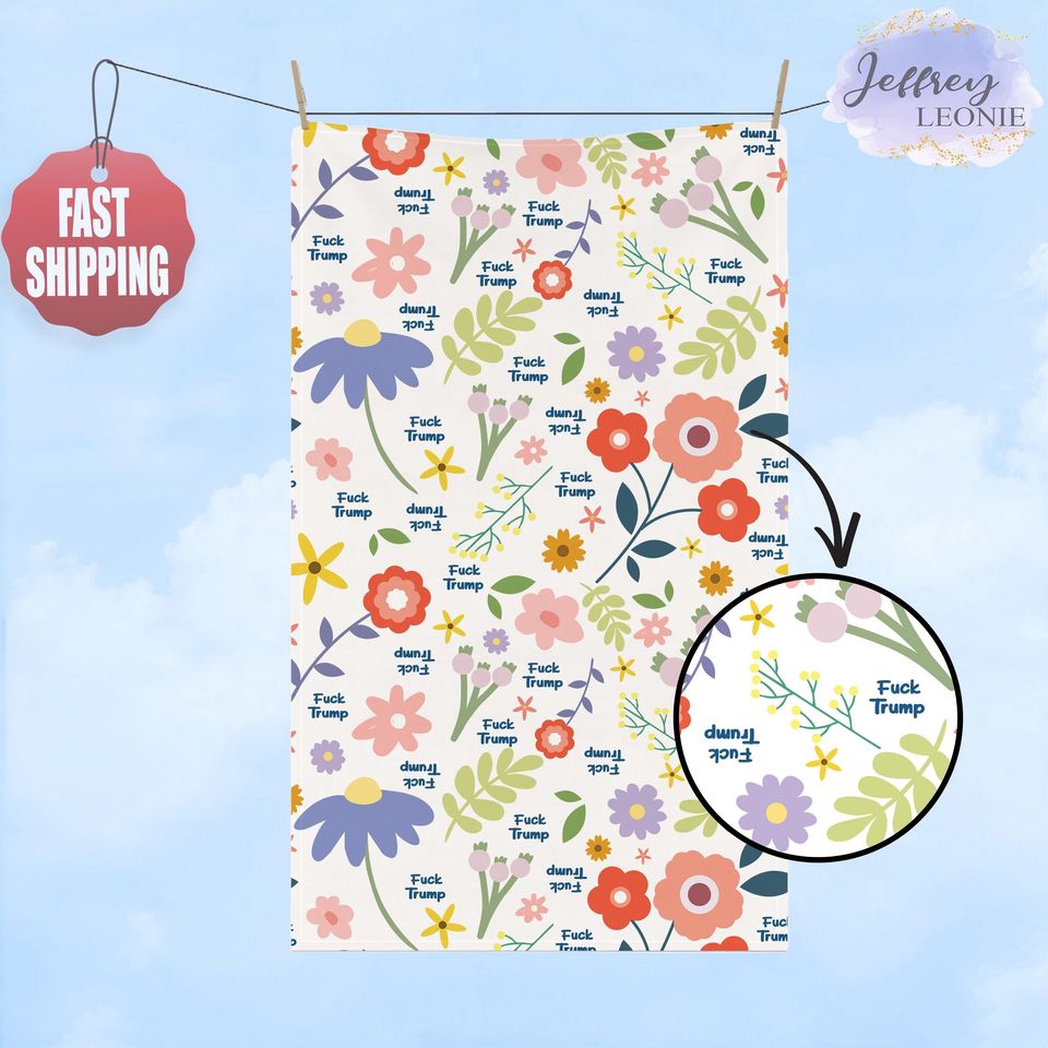 Hand Towel, Floral Kitchen Towel, Bathroom Towel Set