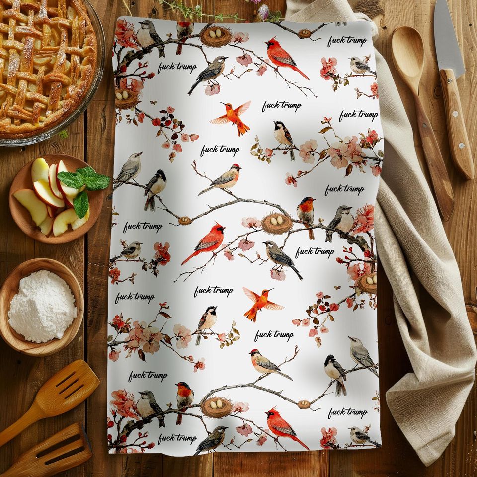 Hand Towel, Chinoiserie French Kitchen Towel, Bathroom Towel Set
