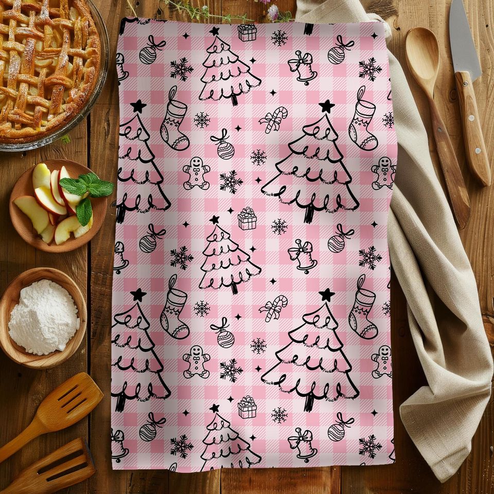 Xmas Light Hand Towel, Christmas Tree Lights Kitchen Towel, Tea Towel,Bathroom Towel Set