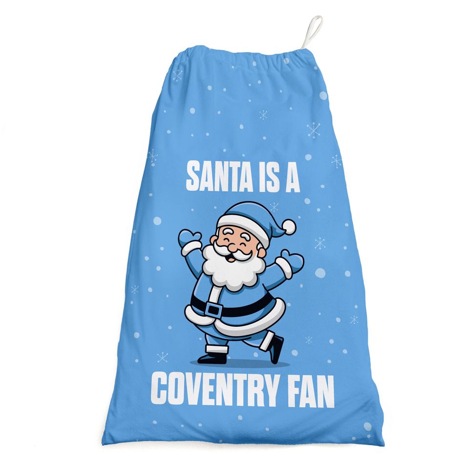 Santa is a Coventry Fan - Santa Sack