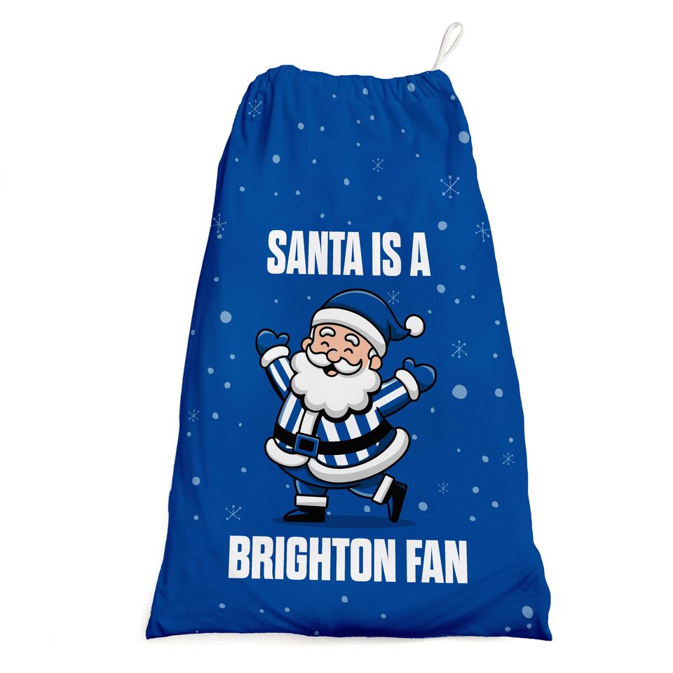 Santa is a Brighton Fan - Santa Sack