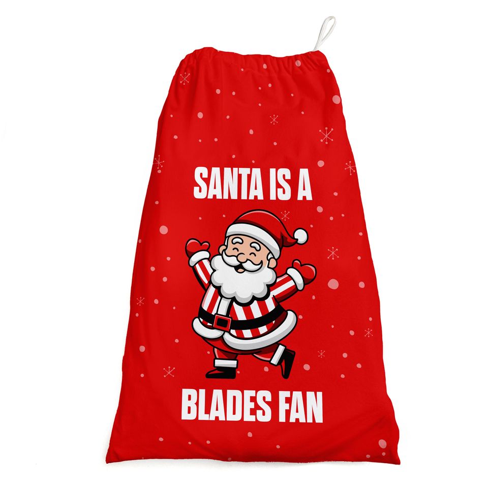Santa is a Blades Fan - Santa Sack
