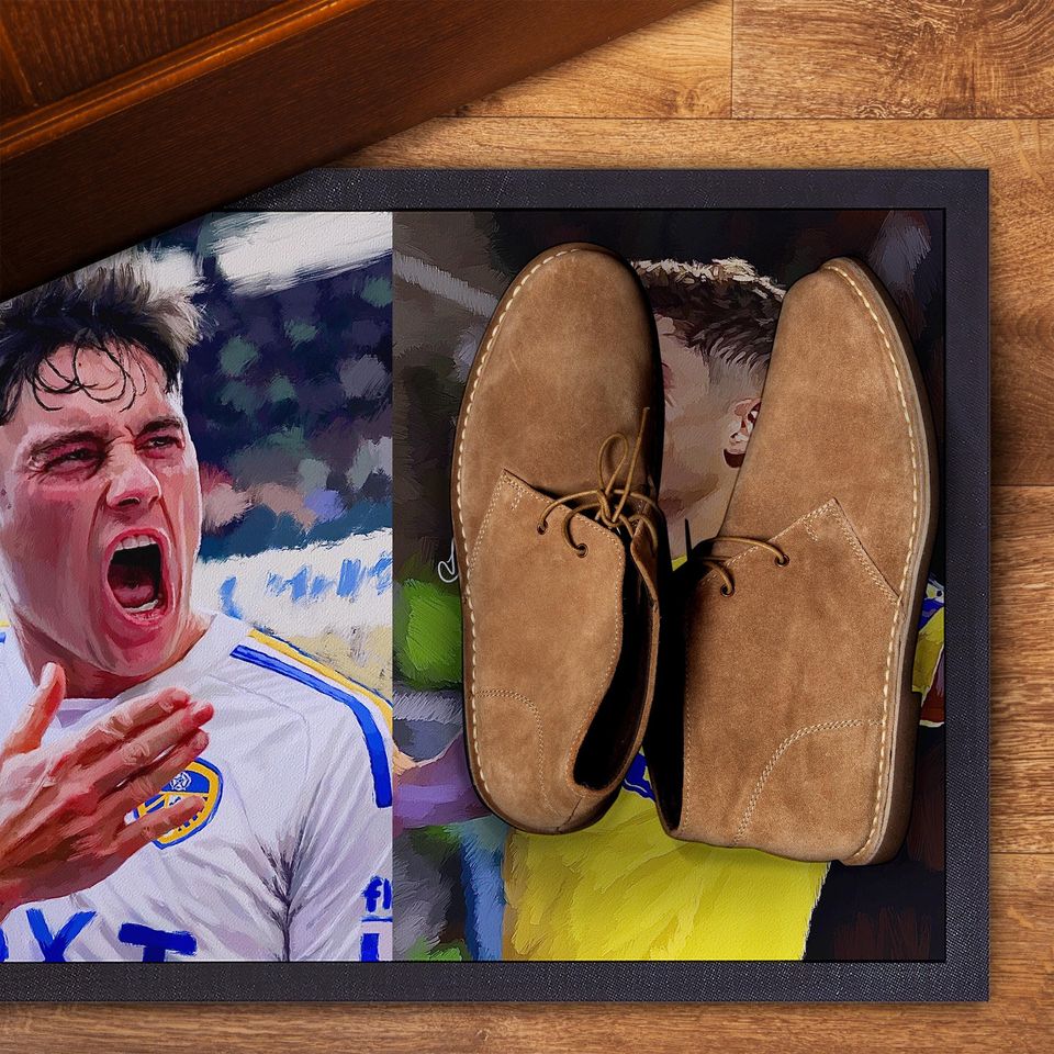 Leeds Doormat by Lee Buccilli, Dan James