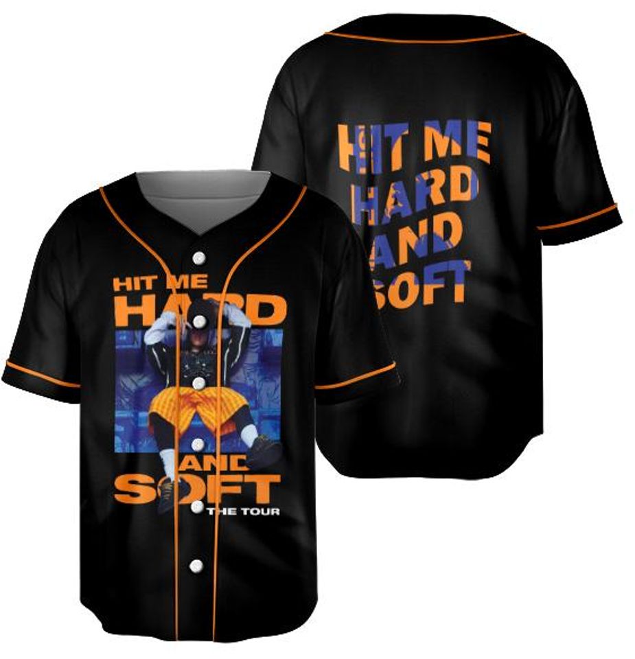 Billie Eilish Hit Me Hard And Soft The Tour Jersey, U.S. Leg Concert Merch Exclusive