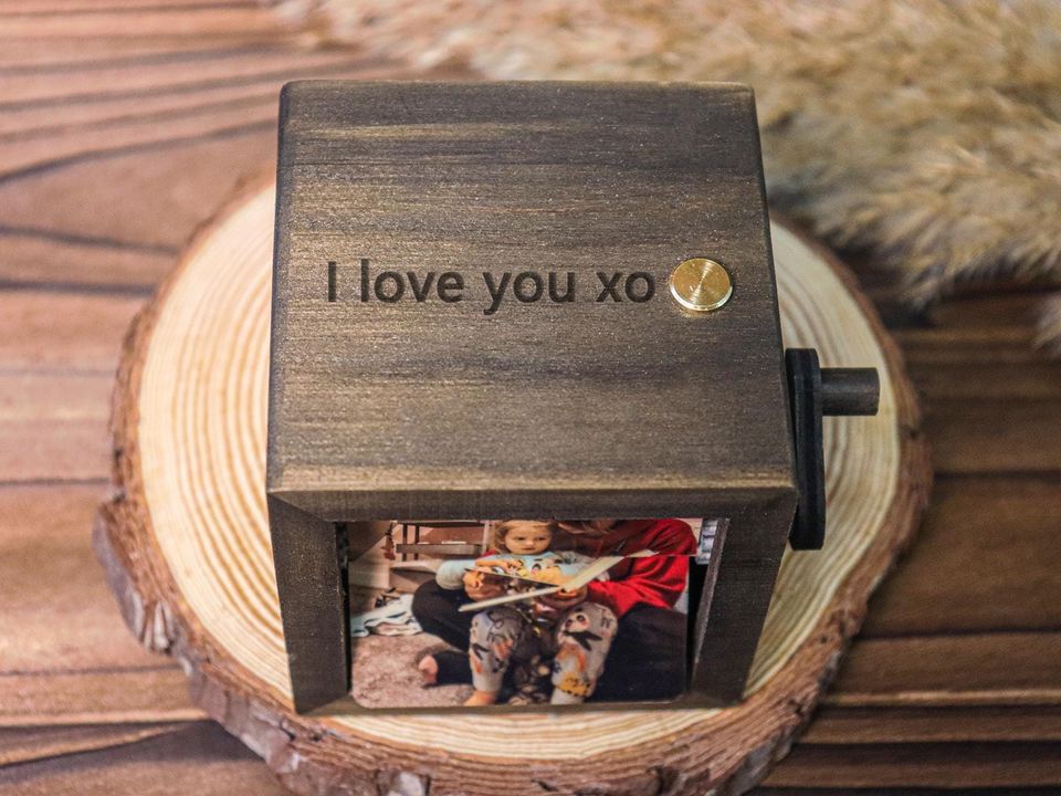 Custom Flip Book Animation Frame – Personalized Gift for Couples, Wedding, Him/Her