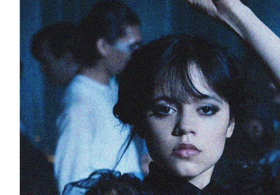 Wednesday Addams dancing Poster