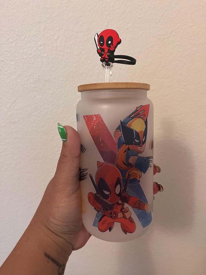Deadpool and Wolverine Frosted Tumblers