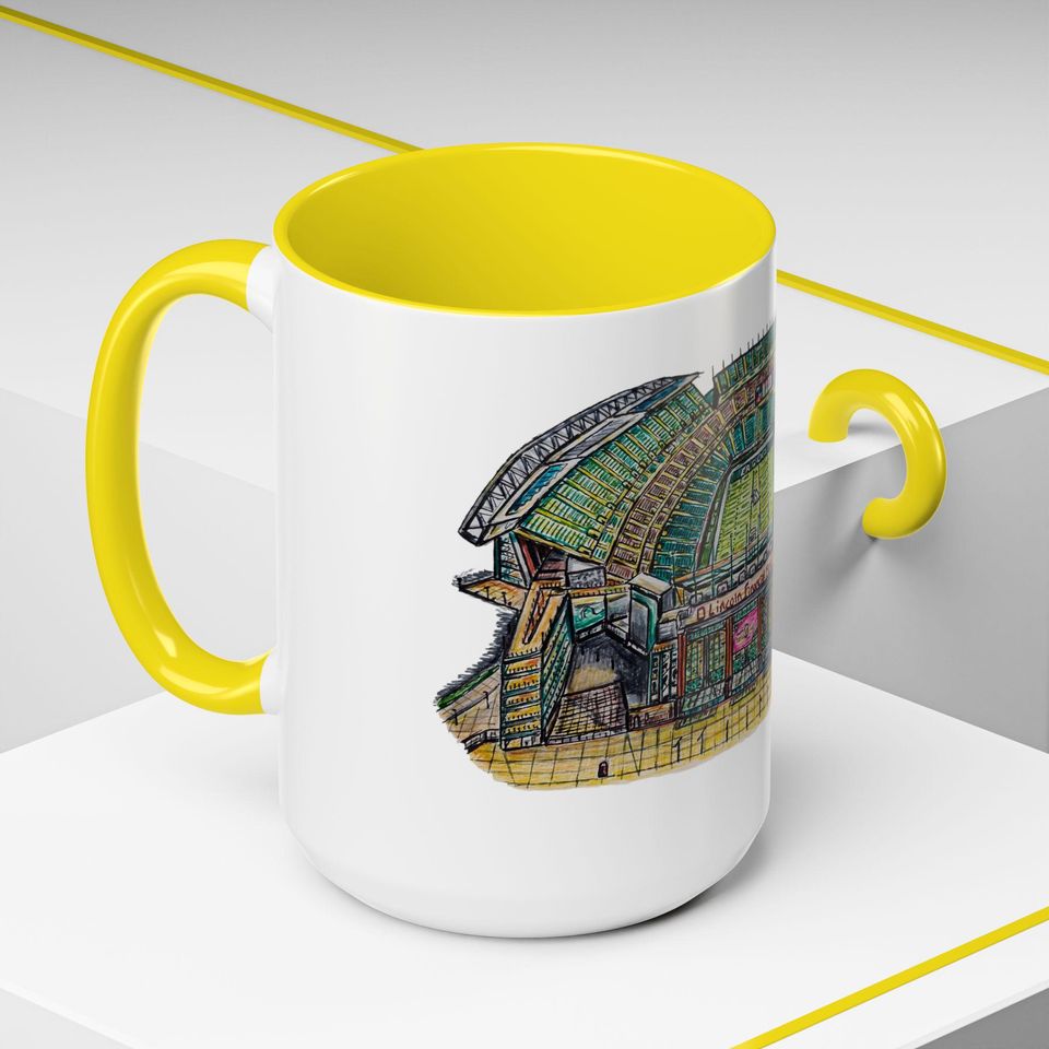 Philadelphia Eagles Coffee Mug, football Football Team Fan Gift, Eagles Ceramic Mug, Sports Fan Drinkware, Game Day Mug, Football Gift