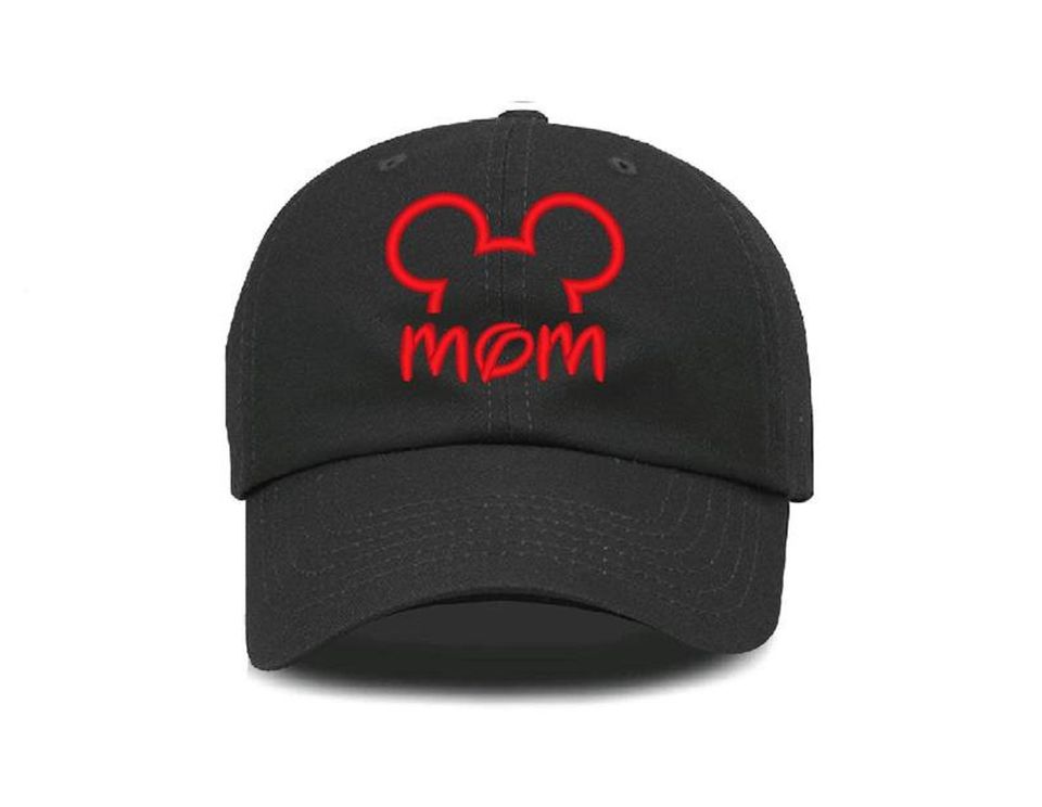 Personalized Disney Embroidered hat | Family Castle Disneyland & Mickey Vacation Baseball Cap