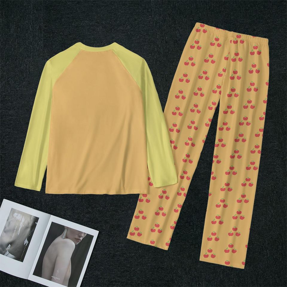 Orange Pony 2 Piece Women's Pajamas