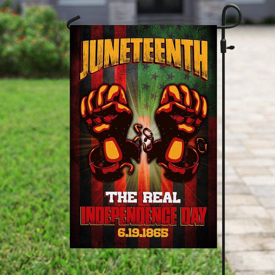 Juneteenth Flag, Juneteenth Gifts, Juneteenth The Real Independence Day Flag