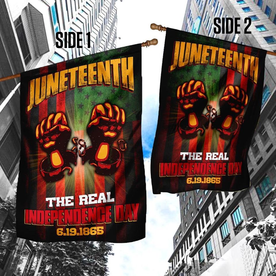 Juneteenth Flag, Juneteenth Gifts, Juneteenth The Real Independence Day Flag