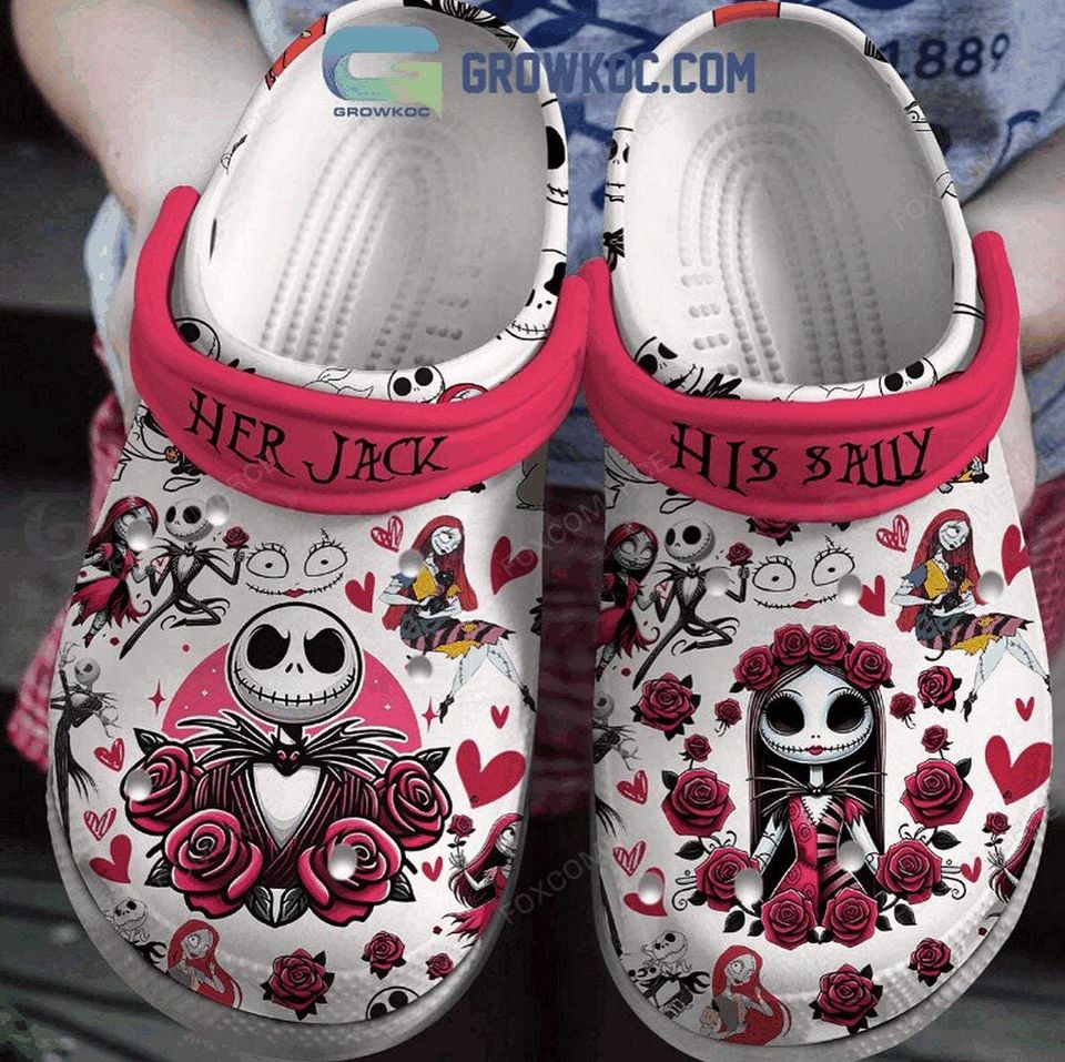The Nightmare Before Christmas Valentine Sally Jack Clogs