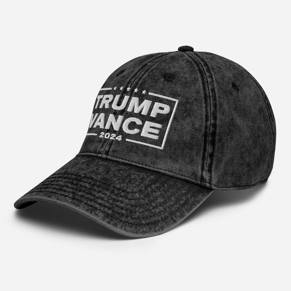 Trump Vance 2024 Vintage Cotton Twill Cap