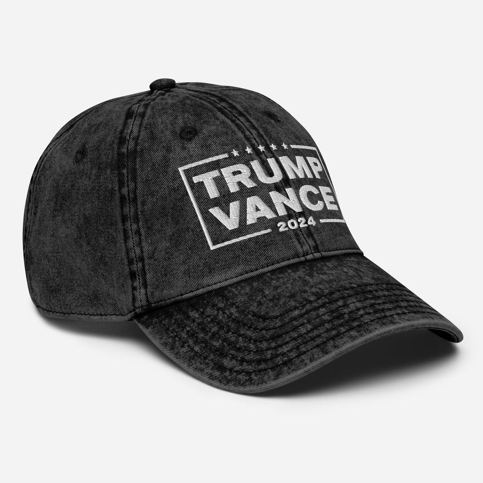 Trump Vance 2024 Vintage Cotton Twill Cap