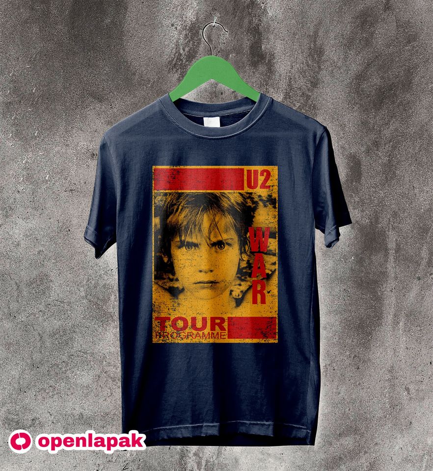 U2 W.a.r Poster 80s T-Shirt