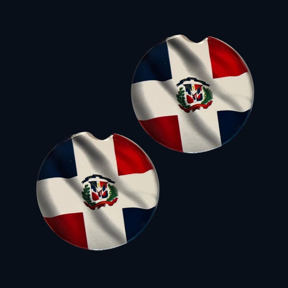 Dominican Republic Car Coaster