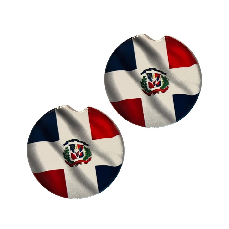 Dominican Republic Car Coaster