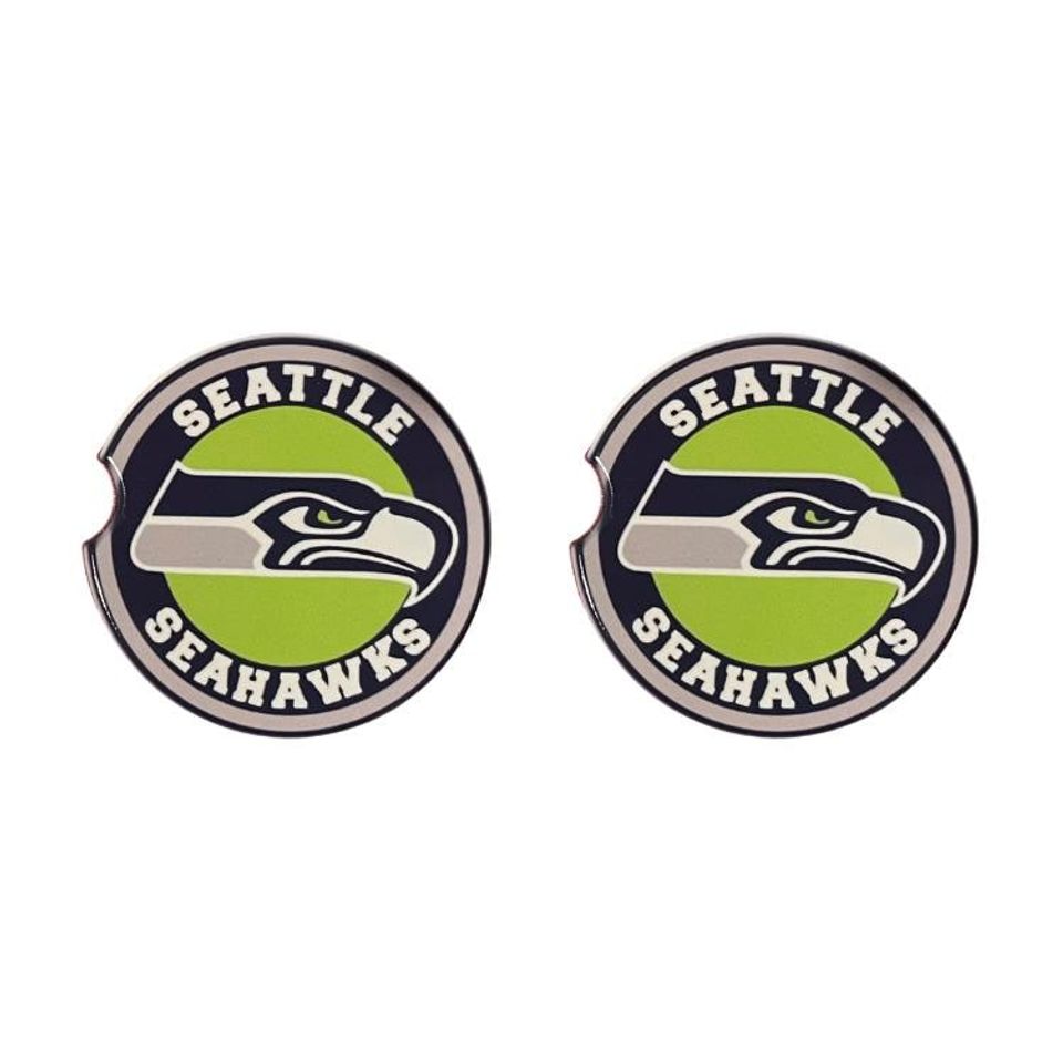 Seahawks Ceramic Car Coasters