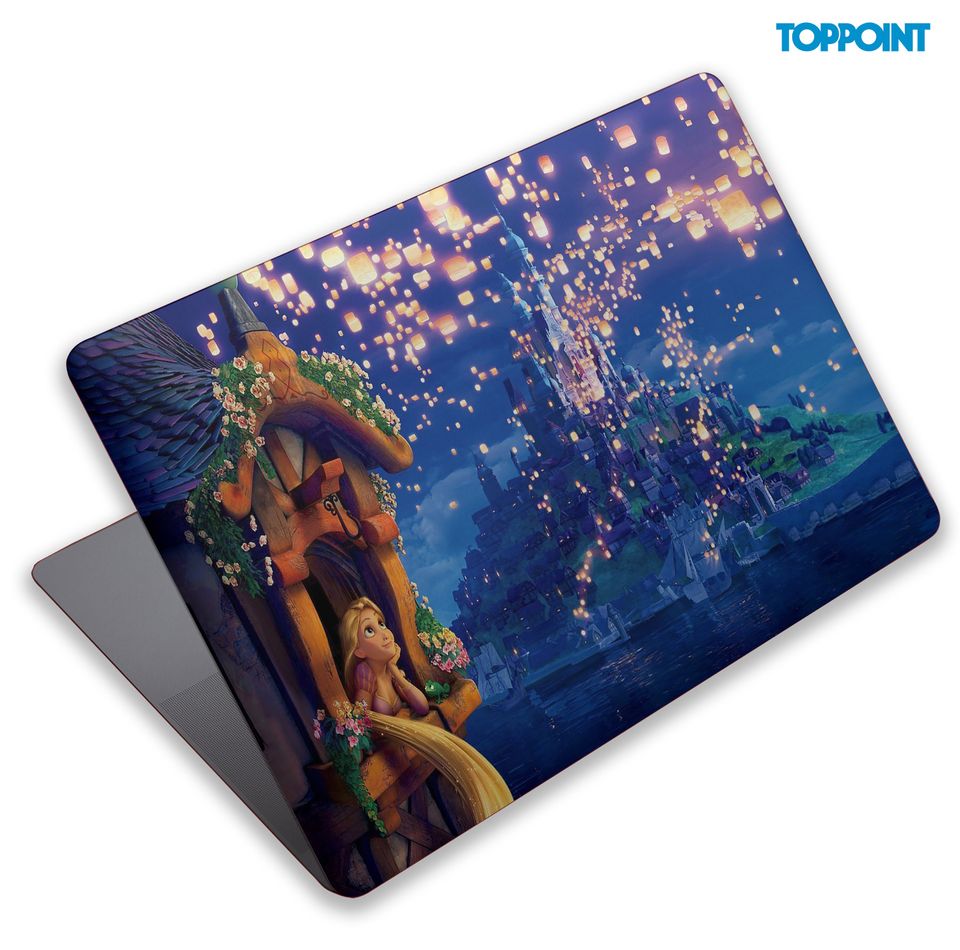 Disney Mac M1 Max 16 Rapunzel Mac Laptop Skin