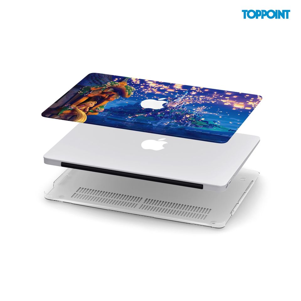 Disney Mac M1 Max 16 Rapunzel Mac Laptop Skin